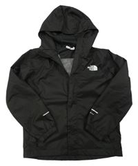 Černá šusťáková funkční outdoorová bunda s kapucí The North Face