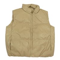 Béžová kožešinová zateplená vesta Primark