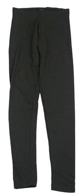 Tmavošedé melírované legíny PRIMARK