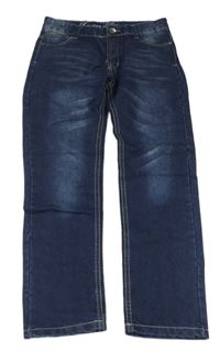 Tmavomodré rifle Taurus Jeans