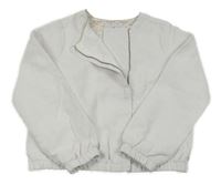 Bílo-lila-stříbrný vzorovaný jarní křivák OKaïdi