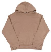 Starorůžovohnědá mikina s kapsou a kapucí H&M