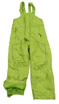 Limetkové šusťákové laclové oteplovačky Impidimpi