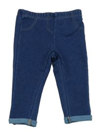 Tmavomodré tregíny riflového vzhledu Primark