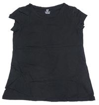 Černé tričko H&M