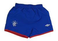 Modré sportovní kraťasy s logem Umbro