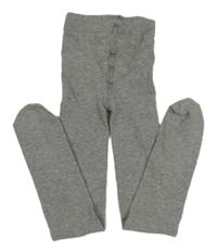 Šedé melírované punčocháče H&M