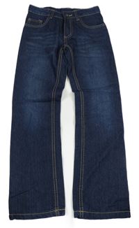 Tmavomodré zateplené rifle Pepperts