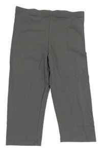 Šedé crop legíny tcm