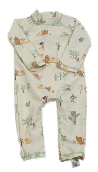 Smetanový UV overal s obrázky George