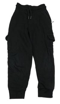 Černé cargo tepláky Primark