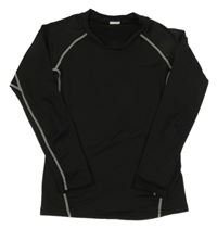 Černé funkční triko 