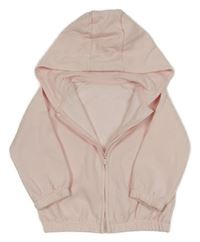 Světlerůžová propínací mikina s kapucí Primark