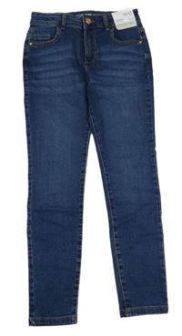 Nové - Tmavomodré skinny rifle Denim Co.