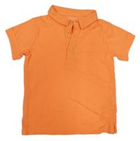 Neonově oranžové polo tričko Primark