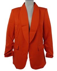 Dámský červený sakový cardigán 