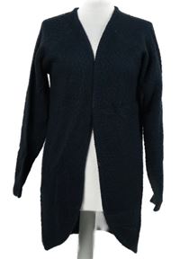 Dámský tmavomodrý svetrový cardigán Ichi 