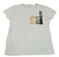 Bílé tričko s potiskem 