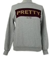 Dámská šedá mikina s nápisem Tally Weijl