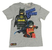 Šedé tričko s Batmanem H&M