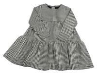 Bílo-černé vzorované šaty F&F