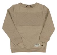 Světlehnědá mikina s prošíváním George