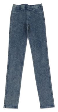 Modré džegíny H&M