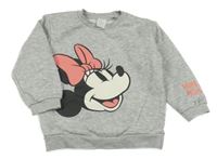 Šedá mikina s Minnie H&M