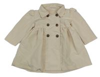 Béžový šusťákový podšitý kabát Ergee