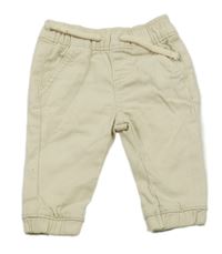 Světlebéžové rifle Primark