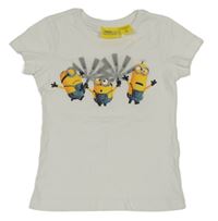 Bílé tričko s Mimoni 