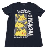 Tmavomodré tričko s Pokémony Name it