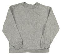 Šedá melírovaná mikina zn. H&M
