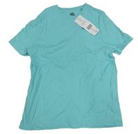 Nové - Tyrkysové tričko s kapsou F&F