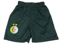 Khaki sportovní kraťasy s erbem 