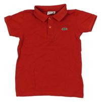 Červené polo tričko Lacoste 