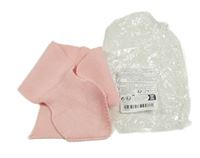 Nové - světlerůžová pletená šála