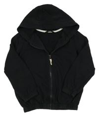 Černá propínací mikina s kapucí George