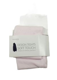 Nové - světlerůžové silonky se srdíčky St. Bernard