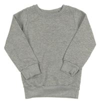 Šedá melírovaná teplá mikina Kiki&Koko