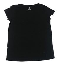 Černé tričko H&M