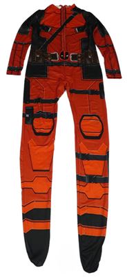 Kostým - Červeno-černý overal - Deadpool