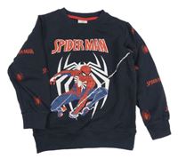 Tmavomodrá mikina se Spidermanem