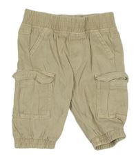 Béžové lehké cargo cuff rifle George