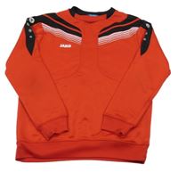 Červeno-černá sportovní mikina Jako