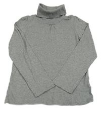 Šedý melírovaný rolák Vertbaudet