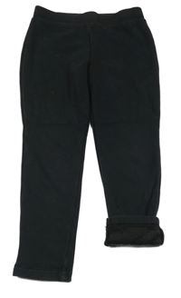 Černé zateplené legíny Primark