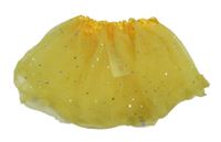 Kostým - Žlutá tylová sukně s hvězdami