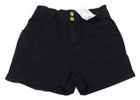 Nové - Černé riflové kraťasy H&M