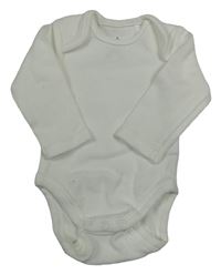 Bílé žebrované body C&A